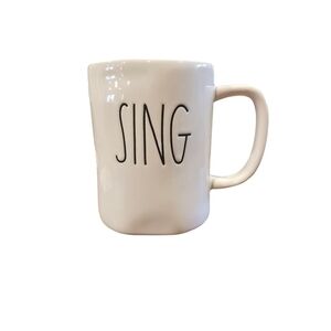 Rae Dunn SING Coffee Mug